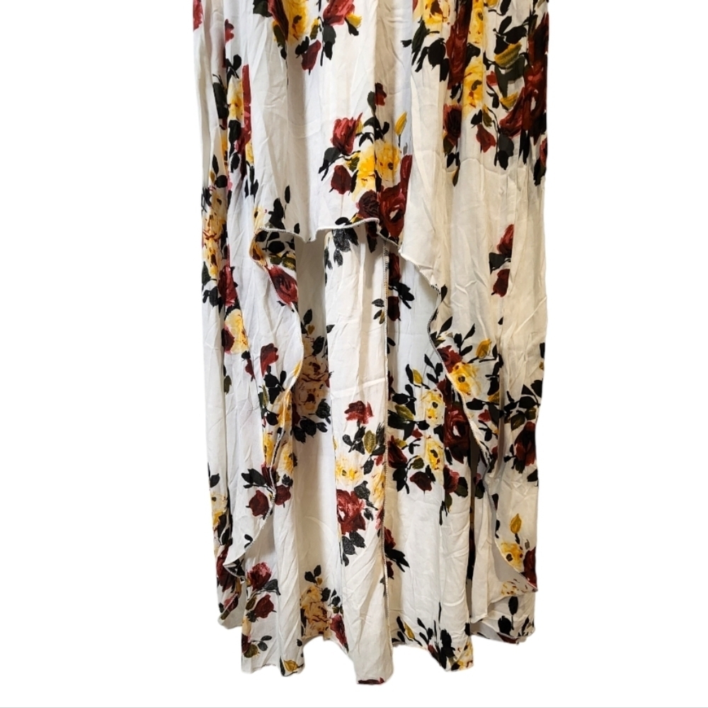 Women Floral Evening Party Summer Beach Casual Maxi Dress, Size Small - Picture 8 of 13